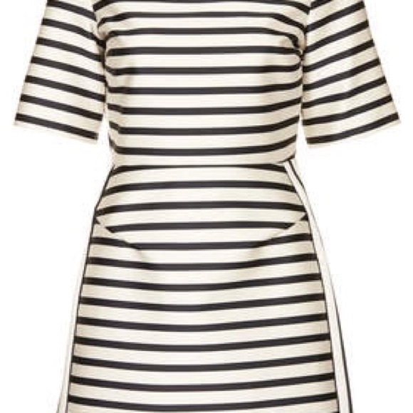 Topshop Striped Mini - Picture 4 of 6